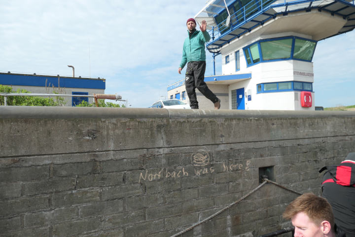 Schleuse zum Wattenmeer