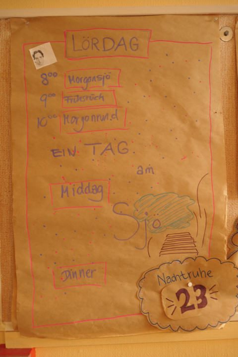 Tagesplan