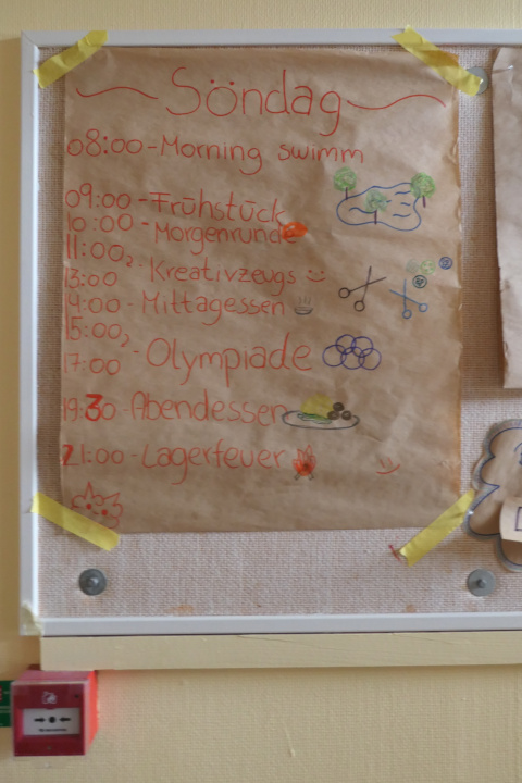 Tagesplan